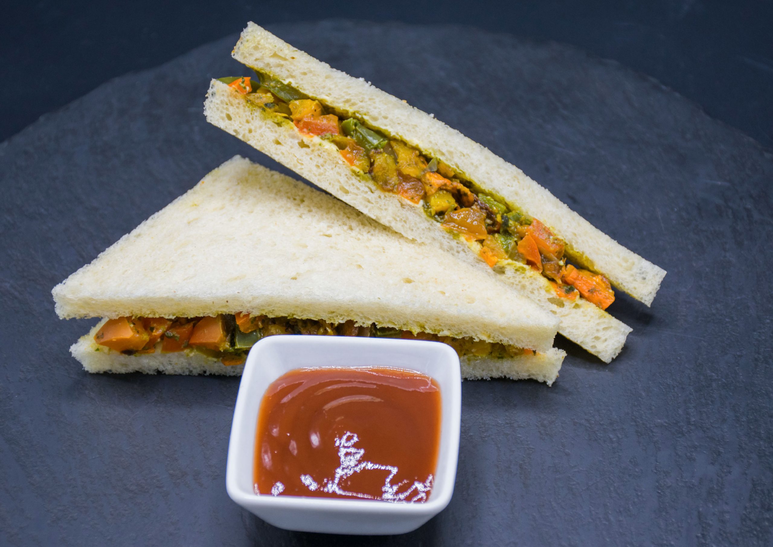 Grilled Vegetable Pesto Sandwich (02 Corners) - Mahaweli Reach Hotel