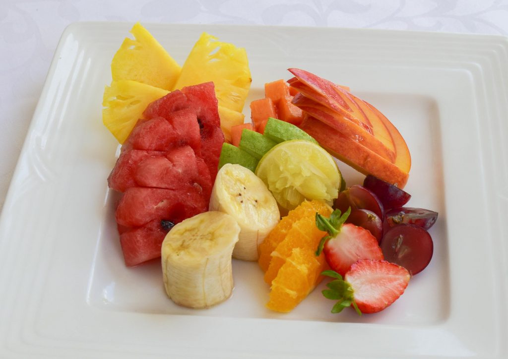 Fruit Platter Mahaweli Reach Hotel